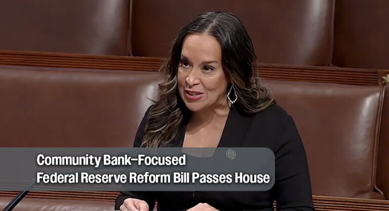 House Passes De La Cruz Bill to Modernize Federal Reserve Discount Window