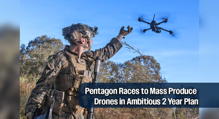 War Department Launches Rapid Push for 300,000 Combat Drones by 2027