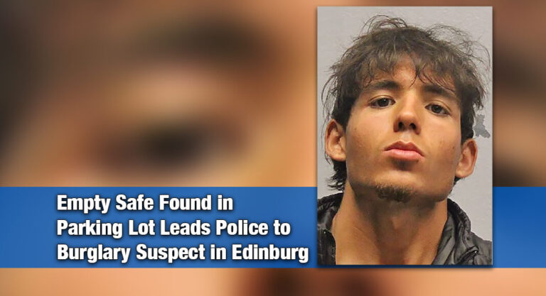 Burglary Suspect Arrested Following Discovery of Abandoned Safe