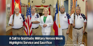Commissioner Buckingham Announces Statewide Observance of Military Heroes Week