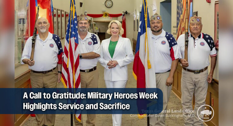 Commissioner Buckingham Announces Statewide Observance of Military Heroes Week