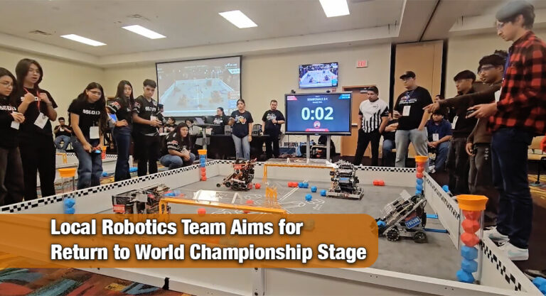 IDEA San Benito Students Prepare to Compete for a Spot at Global Robotics Stage 
