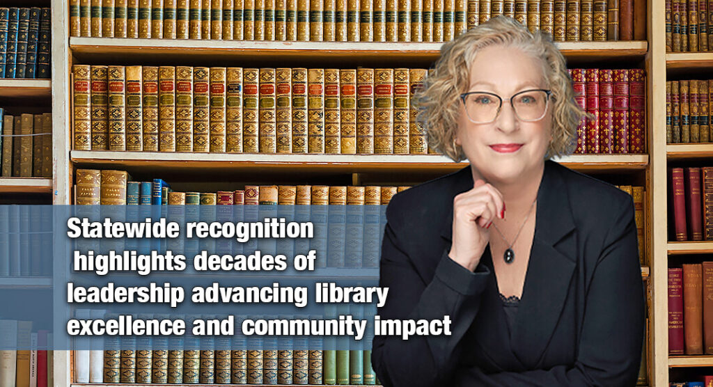 The City of McAllen announced that McAllen Public Library Director Kate P. Horan has been elected President-Elect of the 2026 Texas Library Association (TLA). Image courtesy of The City of McAllen