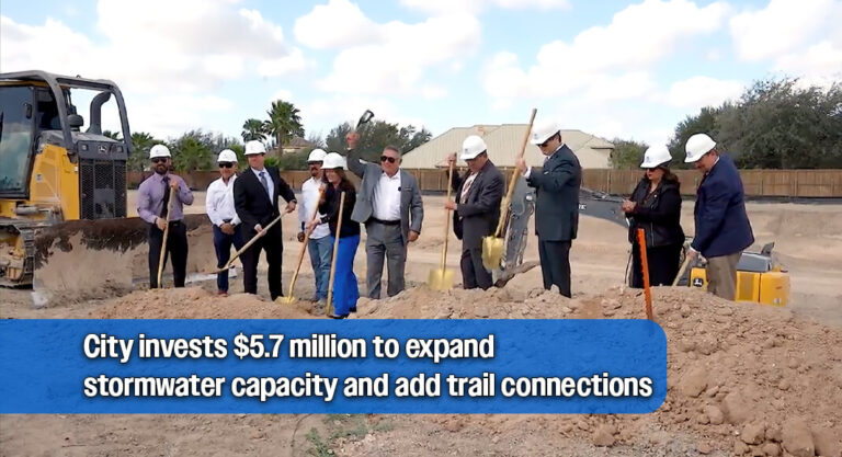 McAllen Begins Lateral Drainage Improvements Project