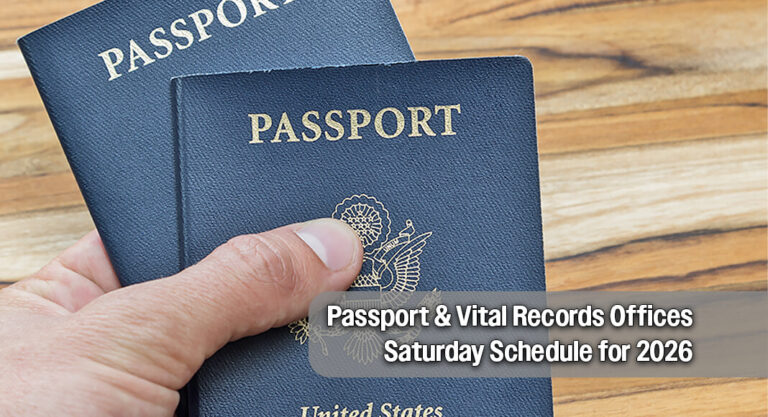 McAllen Passport & Vital Records Offices Saturday Schedule for 2026
