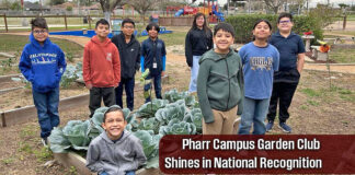Pharr Campus Garden Club Shines in National Recognition
