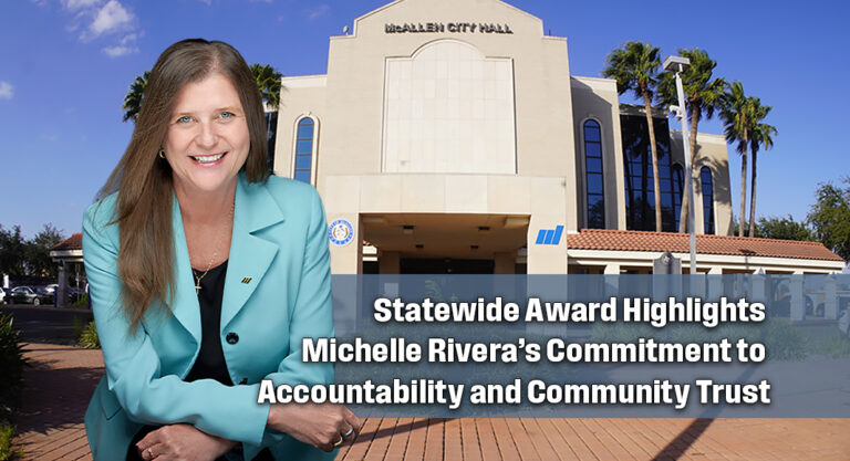 McAllen Deputy City Manager Receives TCMA Excellence in Ethics and Integrity Award