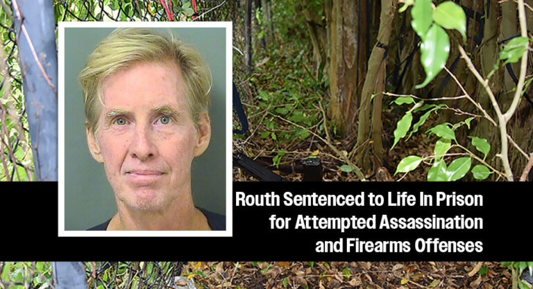 Ryan Wesley Routh Gets Life Plus 84 Months for Attempted Assassination of President Trump