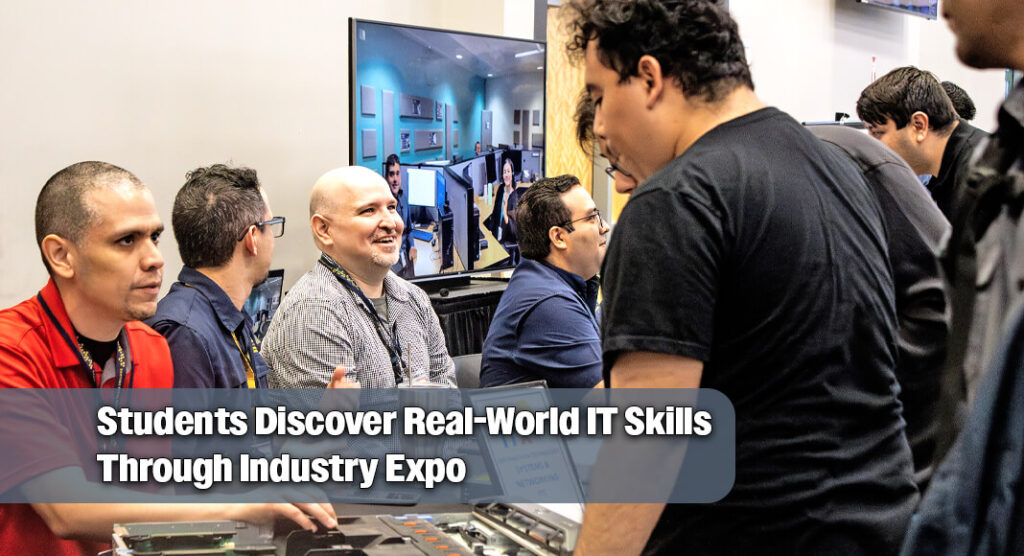 Students Network With Industry Leaders at STC IT Expo