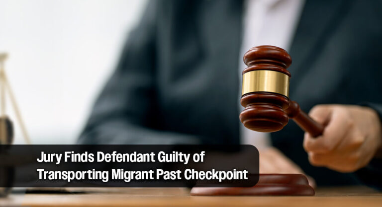 Penitas Resident Found Guilty of Human Smuggling
