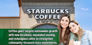 Starbucks Plans Major U.S. Expansion with Hundreds of New Stores and More Seating
