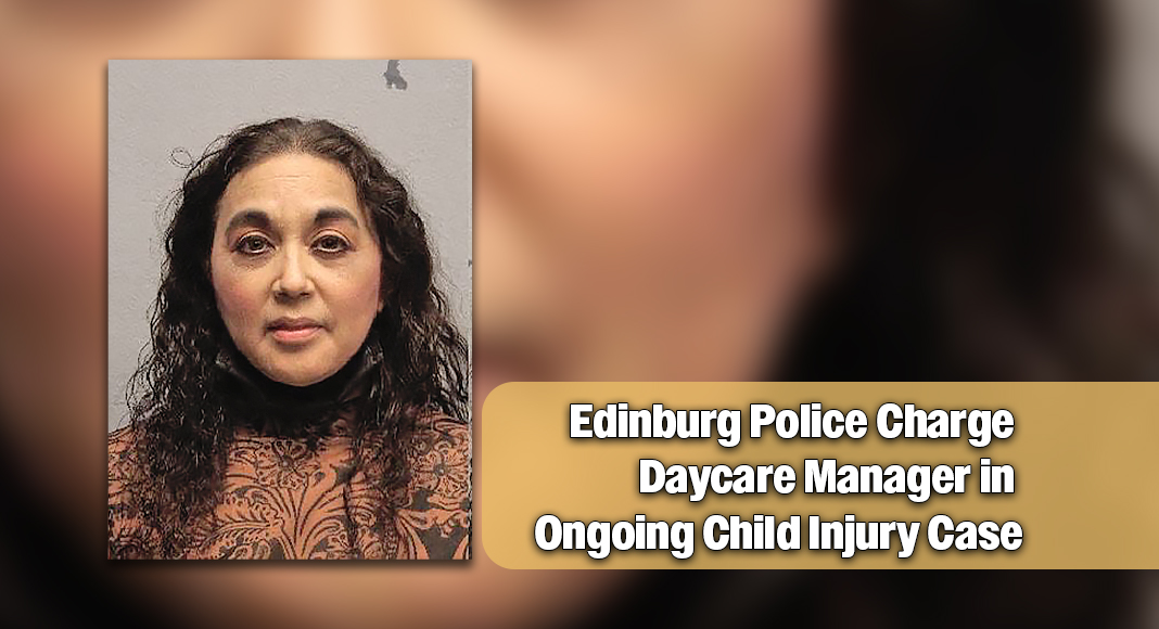 On Monday, February 2, 2026, at approximately 11:00 a.m., investigators took 58-year-old Alma Enriquez Garza, the manager of the daycare, into custody. Image courtesy of The City of Edinburg
