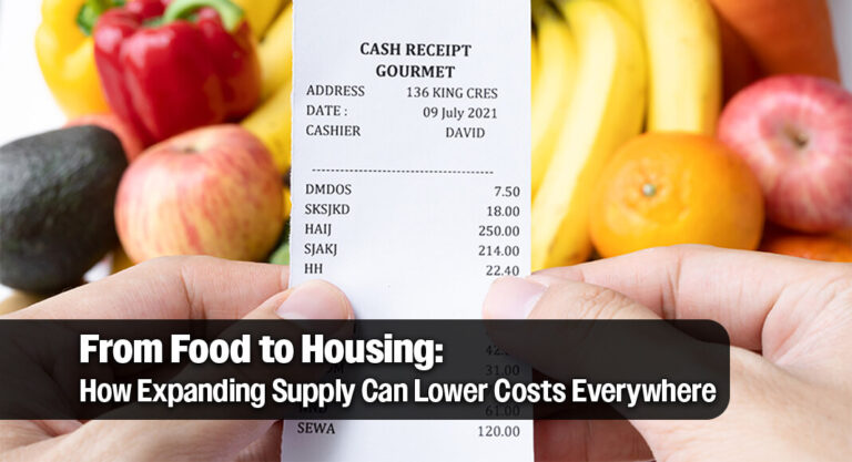 What Really Lowers Prices: Supply, Costs, and Competition