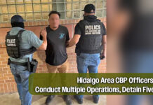Tactical Team at Hidalgo Port Carries Out Four Operations Resulting in Five Detentions