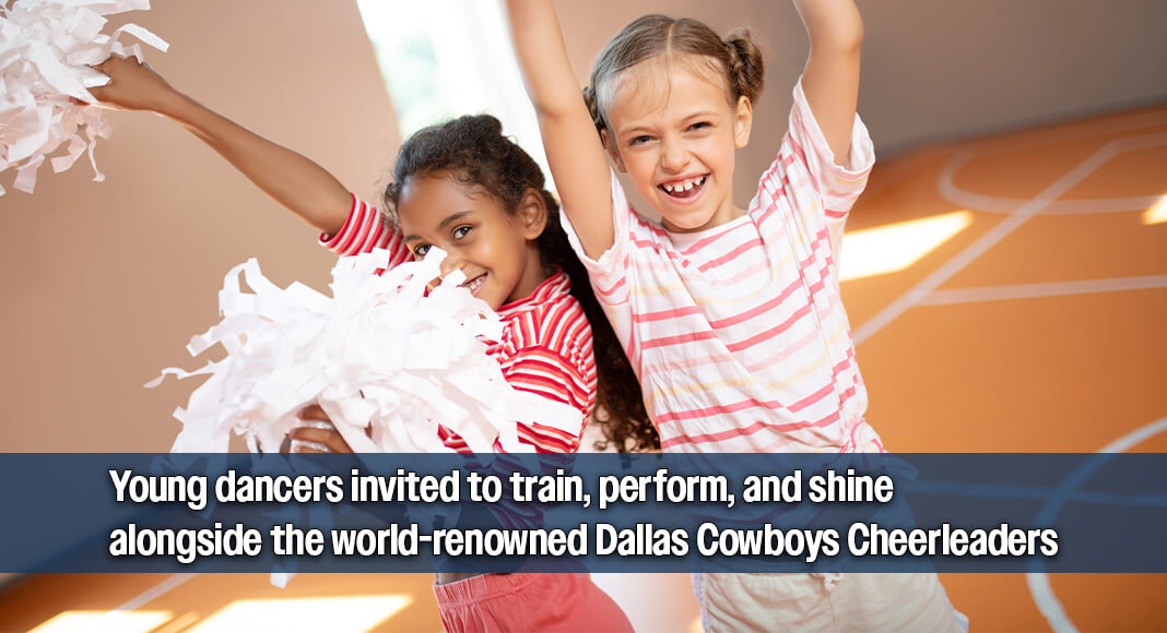 The City of McAllen is excited to share the 2026 H-E-B Youth Dance Clinic, an unforgettable experience for aspiring young performers featuring the iconic Dallas Cowboys Cheerleaders (DCC).