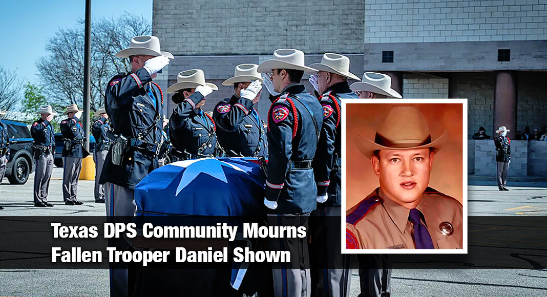 Hundreds gathered at Church of the Open Door in Waco to pay their respects to retired Texas Department of Public Safety (DPS) Highway Patrol (THP) Trooper Daniel Robert Shown. Shown, 66, died on Feb. 27, 2026, from complications directly resulting from a line-of-duty injury. Photo: Texas DPS