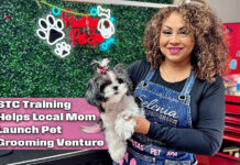 Dog Grooming Program Helps STC Alumna Build Her Own Business