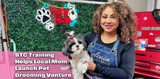 Dog Grooming Program Helps STC Alumna Build Her Own Business