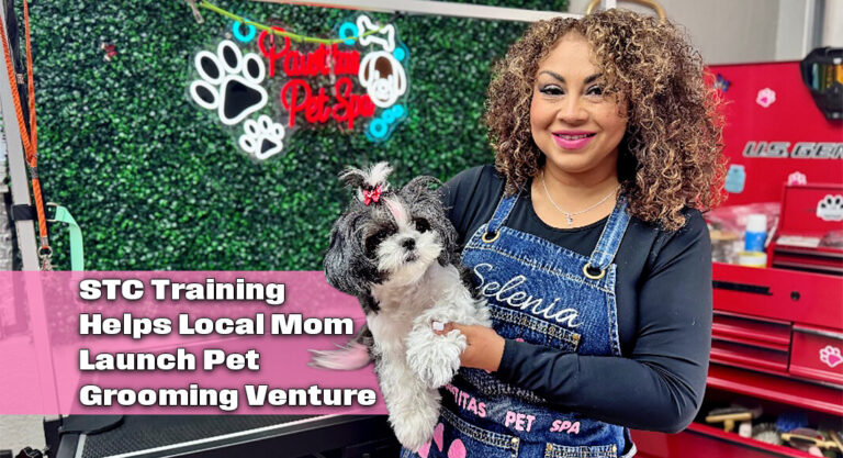 Dog Grooming Program Helps STC Alumna Build Her Own Business