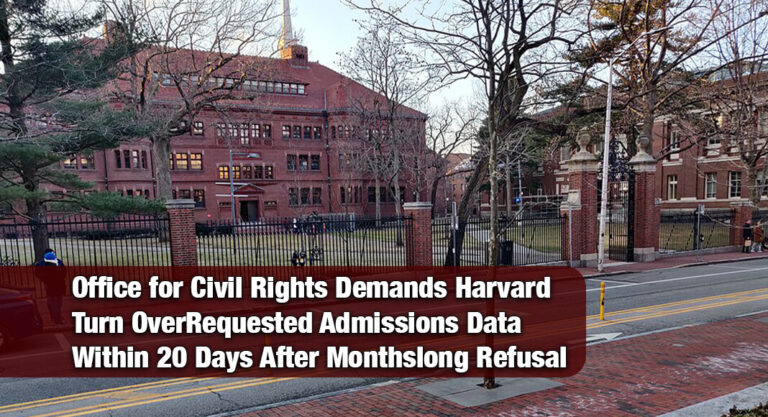 OCR Investigates Harvard for Alleged Ongoing Antisemitic Bias on Campus