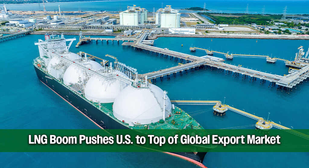 U.S. Natural Gas Production Hits Record High as LNG Exports Surge