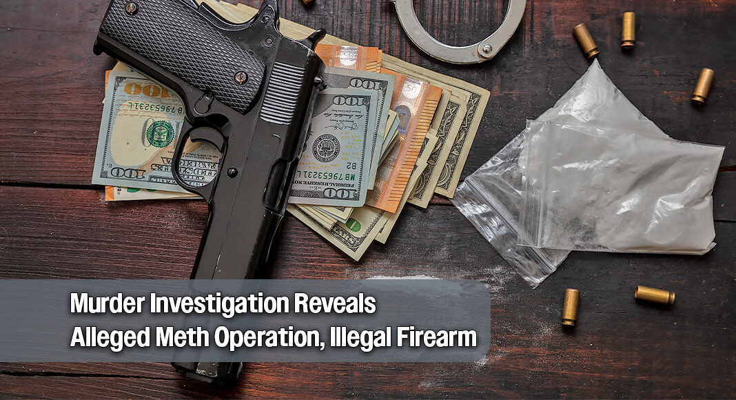 A 49-year-old Houston resident is now facing federal charges for possession with intent to distribute methamphetamine and unlawful possession of a firearm by a convicted felon. Image for illustration purposes