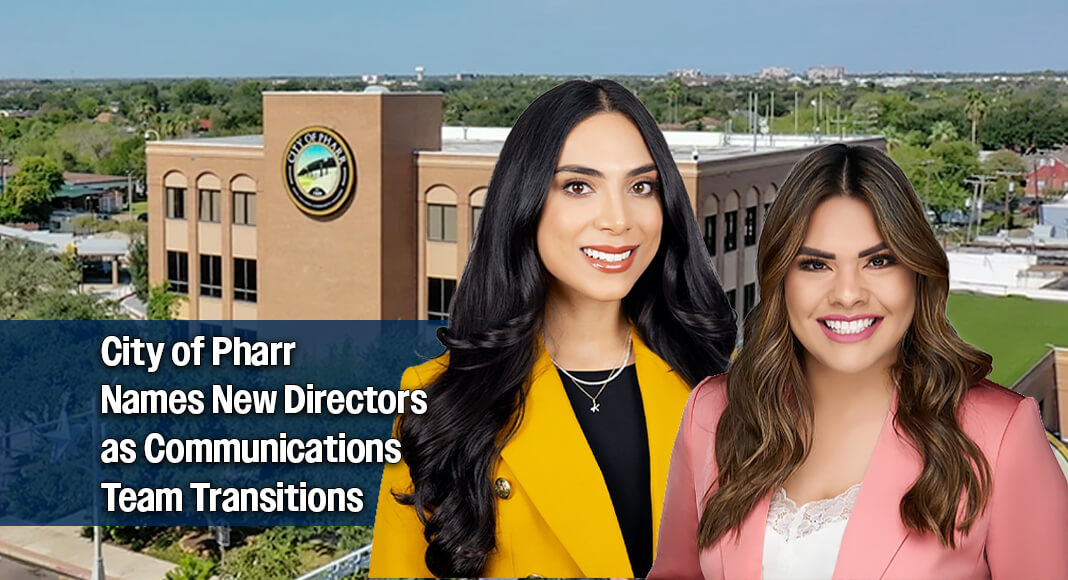Pictured are (L to R): Kenia Gomez, Director of City Communications and Yuri Gonzalez, Director of International Commercial Development. Image courtesy of The City of Pharr