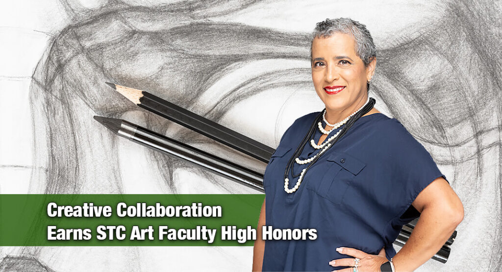 STC Art Instructor Honored with Distinguished Teaching and Learning Award