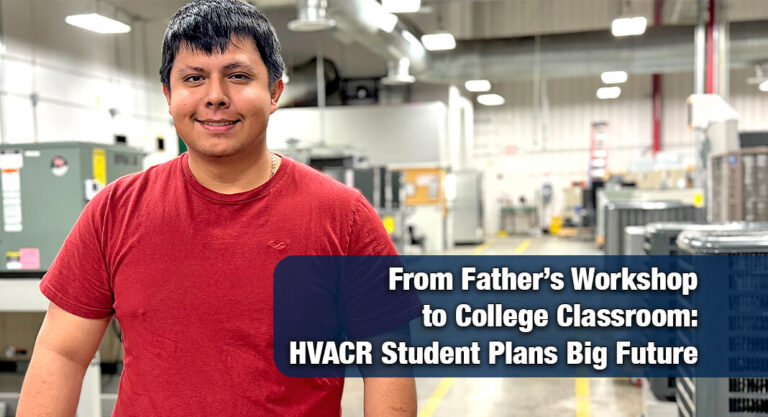 STC HVACR Student Builds on Family Legacy to Shape Future Business