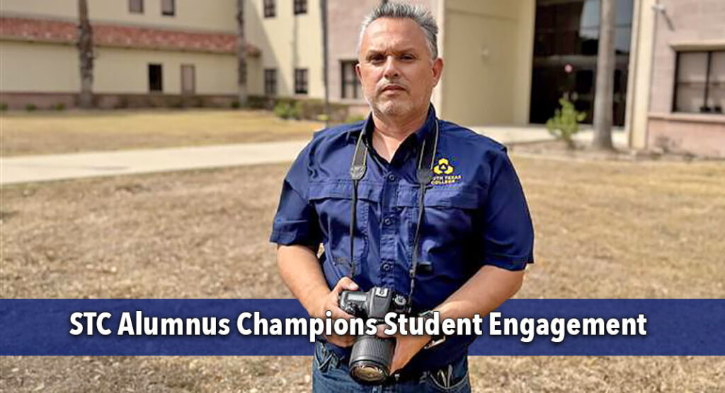 For South Texas College(STC) Mid-Valley Campus Student Activities Specialist Jose Peña, STC has always been more than a workplace, it’s been a second home. STC image