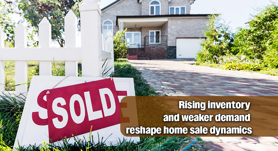 The U.S. housing market is showing signs of a shift, with the number of homes for sale rising while buyer demand slows. Image for illustration purposes