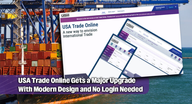 New USA Trade Online Tool Debuts With Improved User Experience