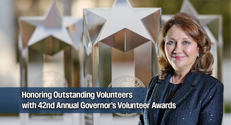 First Lady Cecilia Abbott Announces Recipients of the 42nd Annual Governor’s Volunteer Awards