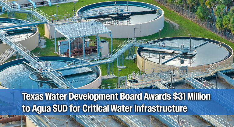 $31 Million TWDB Investment will Boost Water Capacity in Western Hidalgo County