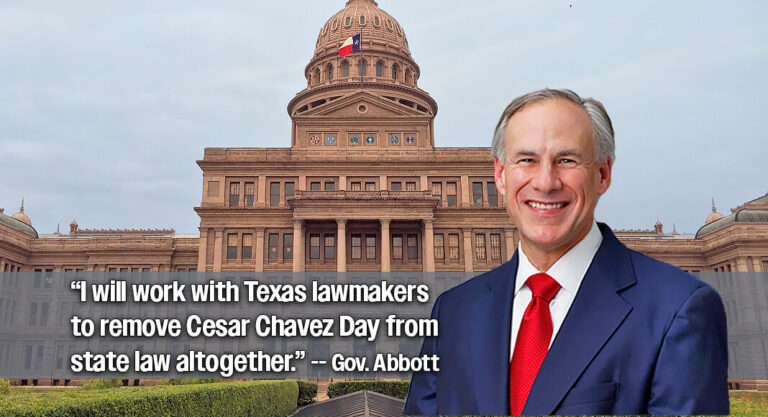 Governor Takes a Strong Stance on Cesar Chavez Allegations