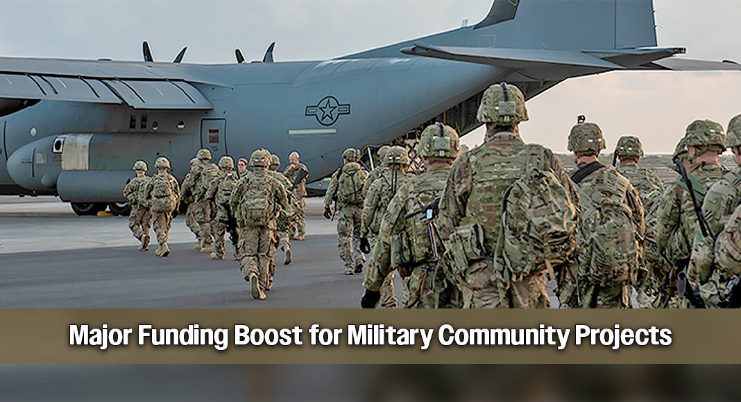 Governor Greg Abbott announced over $26 million in grant funding for infrastructure projects in military communities through the Texas Military Preparedness Commission’s (TMPC) Defense Economic Adjustment Assistance Grant (DEAAG) program. Photo: Office of the Governor