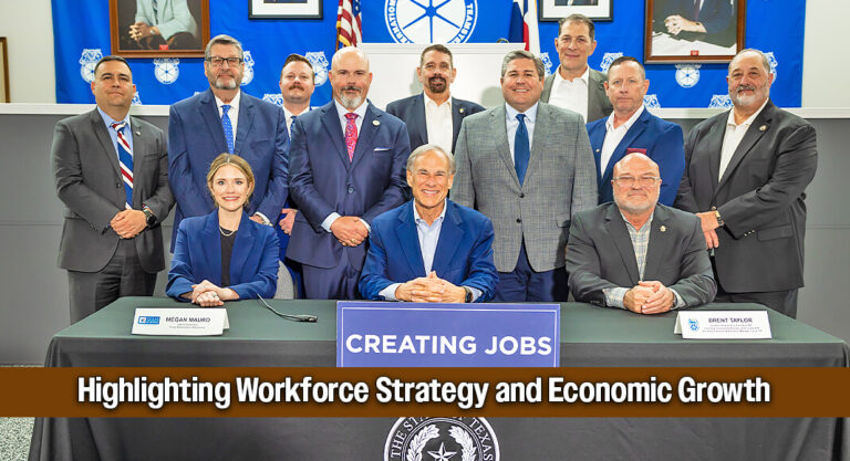 Texas Jobs Council Announced by Governor Abbott During Remarks in Dallas