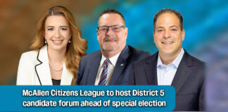 McAllen Citizens League to host District 5 candidate forum ahead of special election