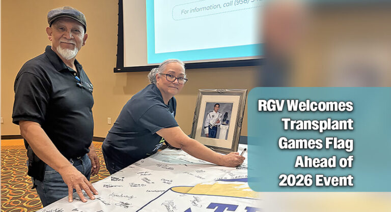 Flag Signing Event Honors Donors and Recipients Ahead of 2026 Transplant Games
