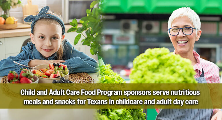 Recognizing National Child and Adult Care Food Program Week