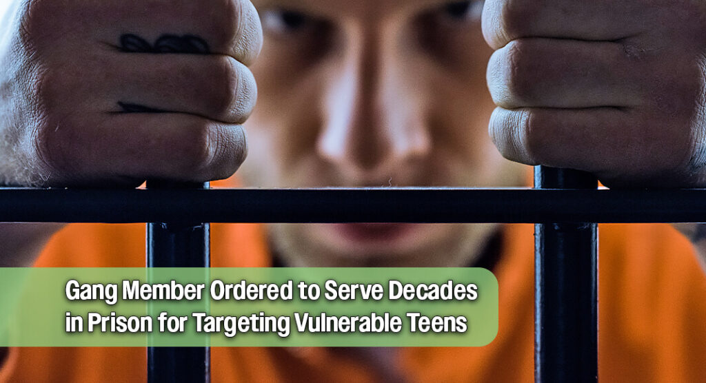 Houston Gang Member Sentenced to 35 Years for Trafficking Teenage Girls