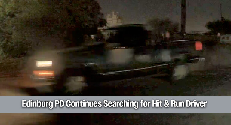 Police Release Video in Edinburg Hit and Run That Left Cyclist on Life Support