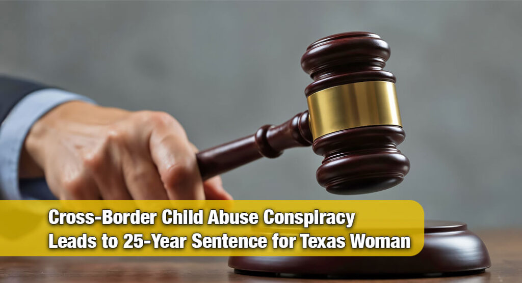 Texas Woman Receives 25-Year Sentence for Role in Child Exploitation Conspiracy