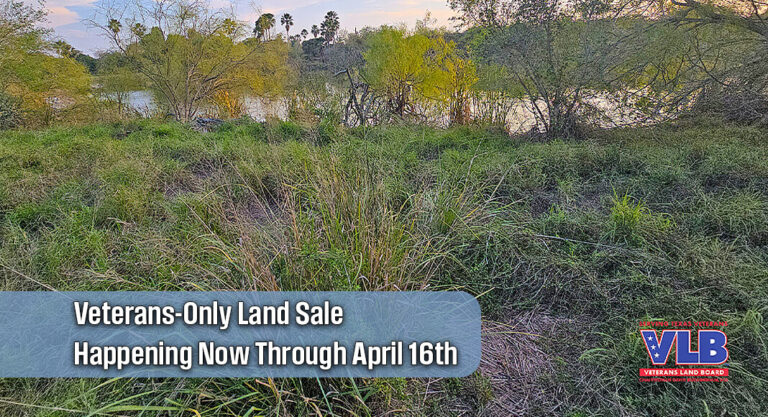 Veterans-Only Land Sale Happening Now Through April 16th