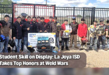 La Joya ISD Welders Claim First and Second Place at Weld Wars