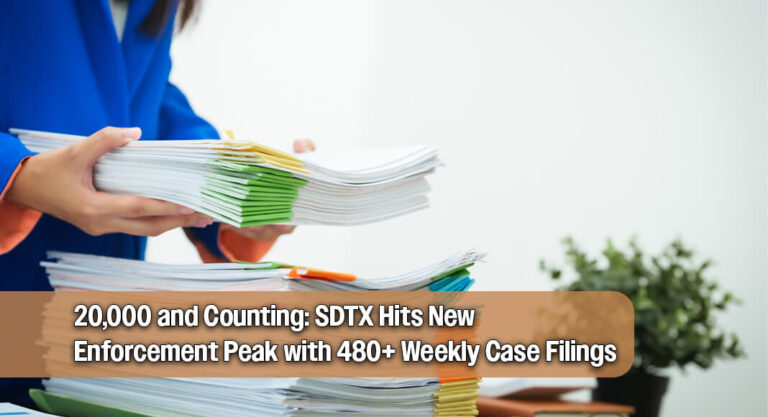 SDTX Hits 20,000 Cases in Border Enforcement Push