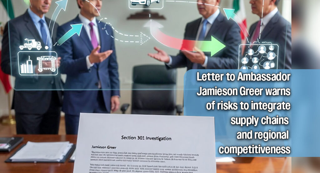 Mexican Business Leaders Urge US Trade Chief to Exempt Mexico from Tariff Investigation