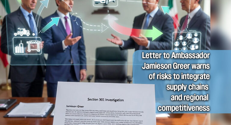 Mexican Business Leaders Urge US Trade Chief to Exempt Mexico from Tariff Investigation
