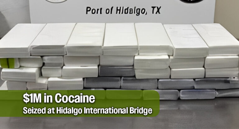 CBP Officers Seize $1M in Cocaine in Bus at Hidalgo International Bridge