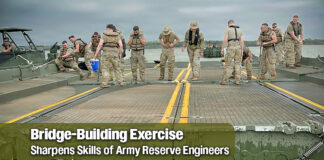 Army Reserve Engineers Complete Multiday Bridge Exercise in Texas